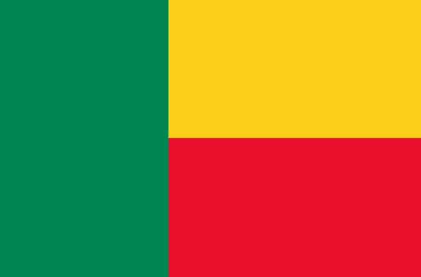 Le drapeau du Bénin