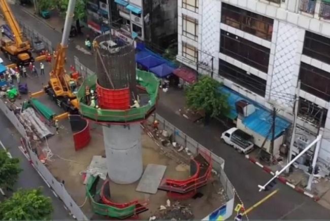 Le pont Dala en Birmanie