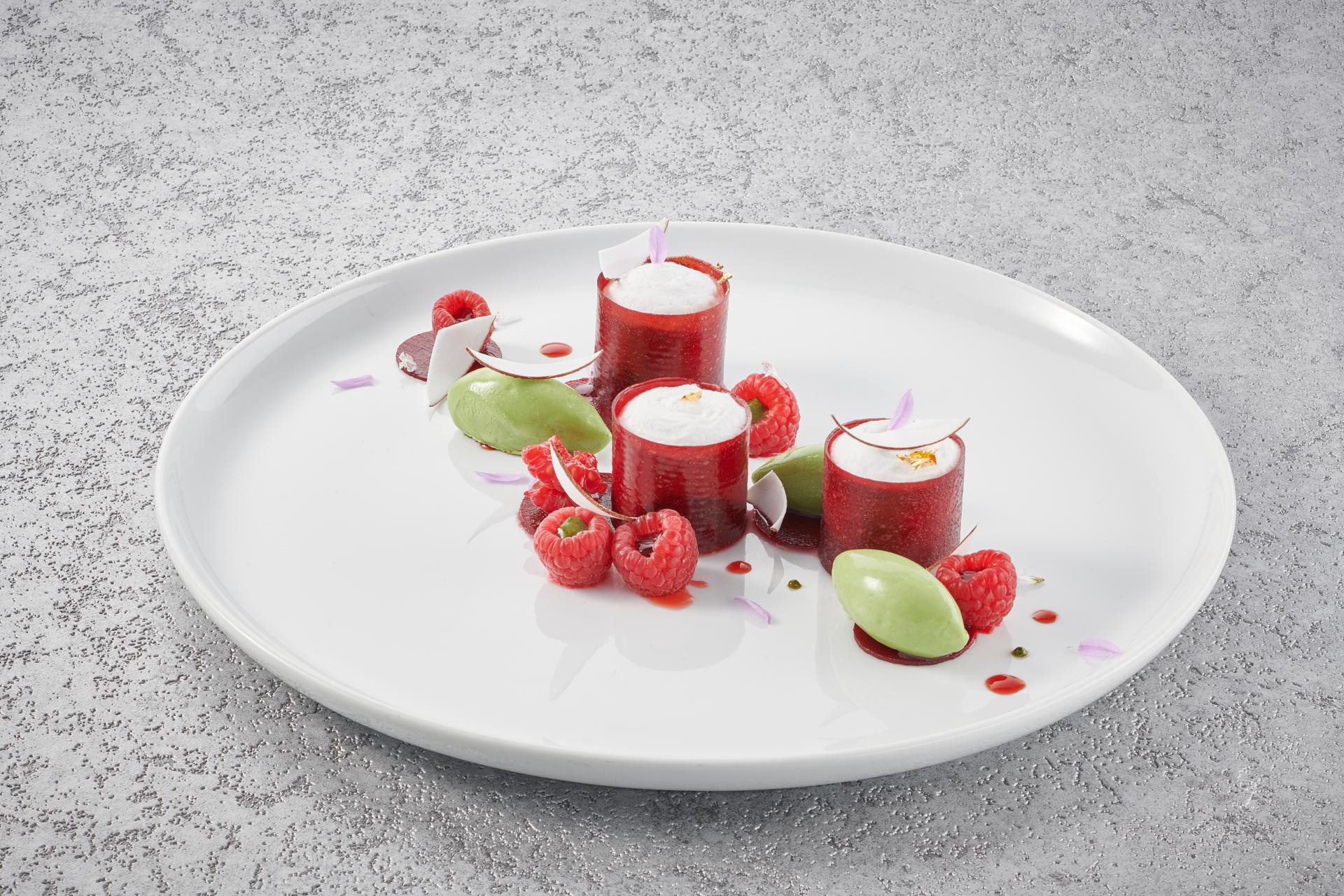 assiette gastronomique Le Cordon Bleu