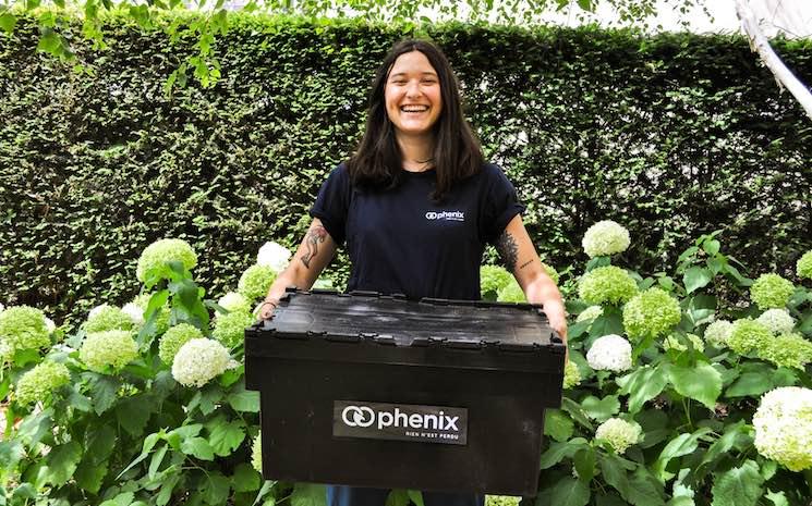 application Phenix pour recycler les déchets