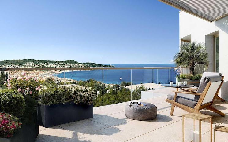 logement neuf avec vue sur la mer