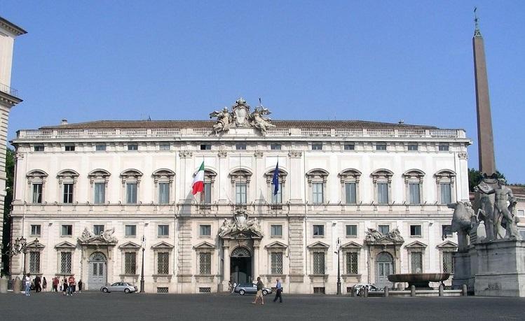 palazzo della consulta à rome