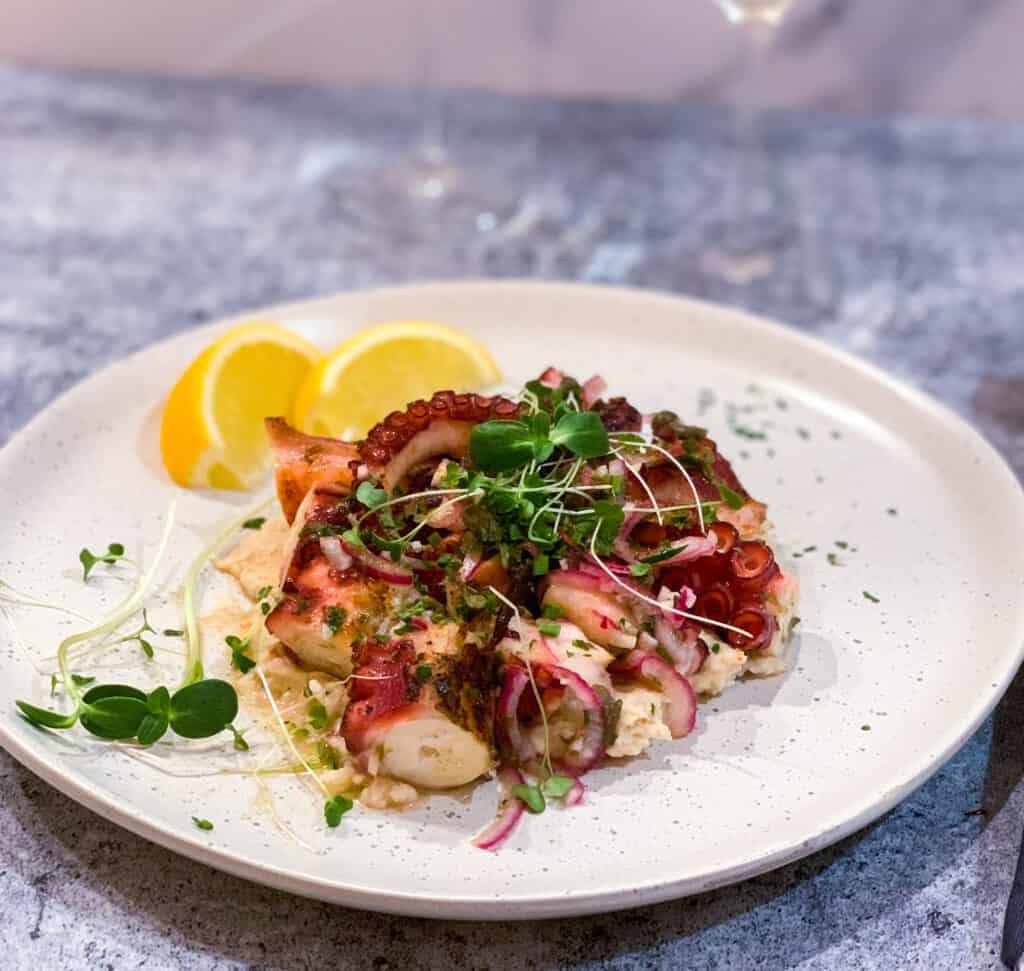 Poulpe à la grecque