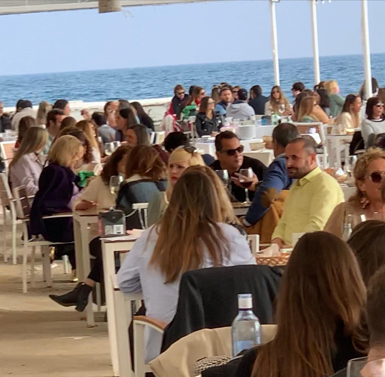 Terrasse du Baños del Carmen Malaga