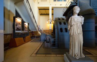Vue de l'intérieure de la Centrale Montemartini
