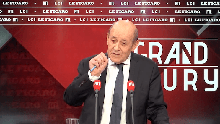 Jean Yves le Drian au Grand Jury