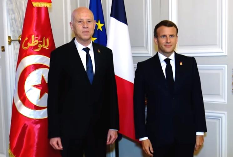 KAIS SAIED EMMANUEL MACRON SOMMET ELYSEE