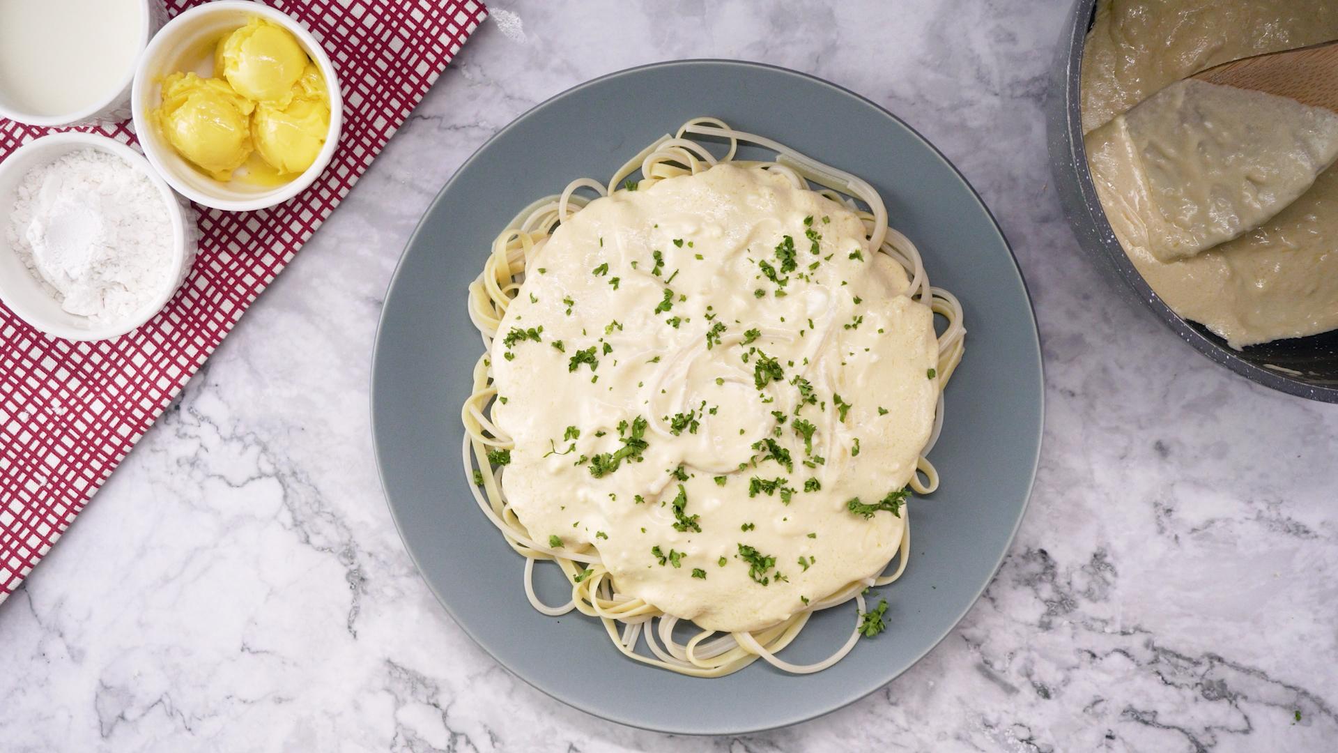 pates au yaourt à la grecque