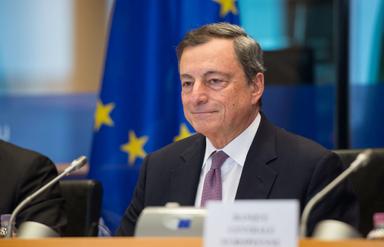 Mario Draghi à la réunion ministérielle