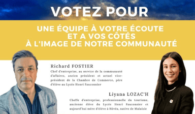 Richard Fostier candidat de la liste Voix françaises de Malaisie et Brunei aux élections consulaires en Malaisie