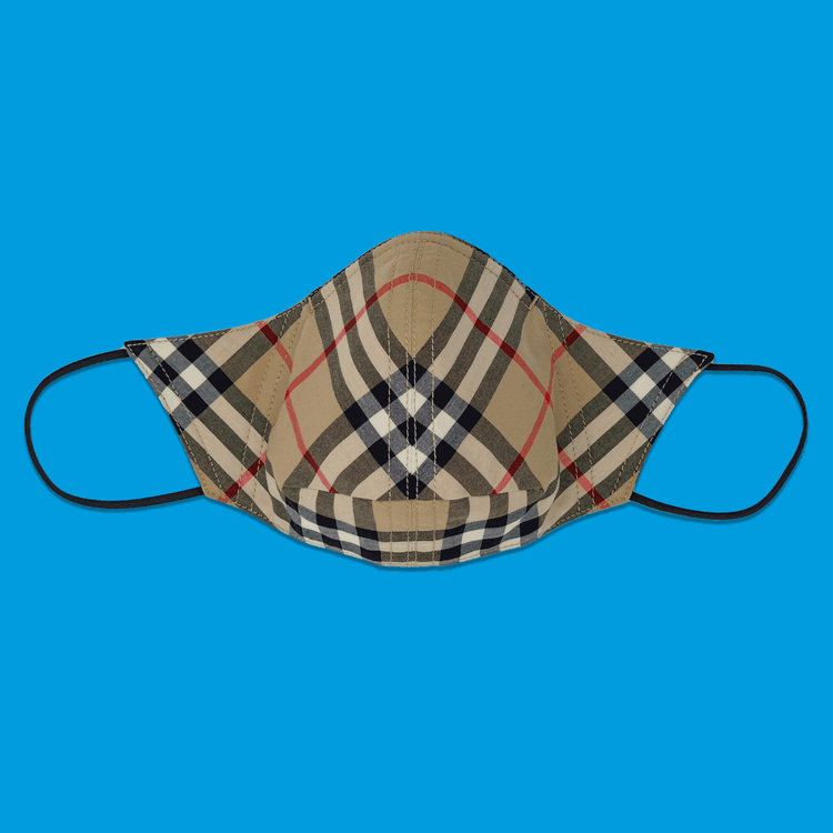 Masque de l'enseigne Burberry