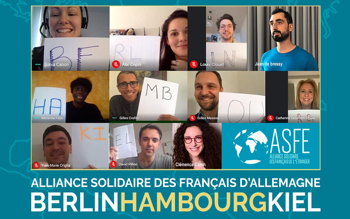 Photo des membres de la liste alliance solidaire