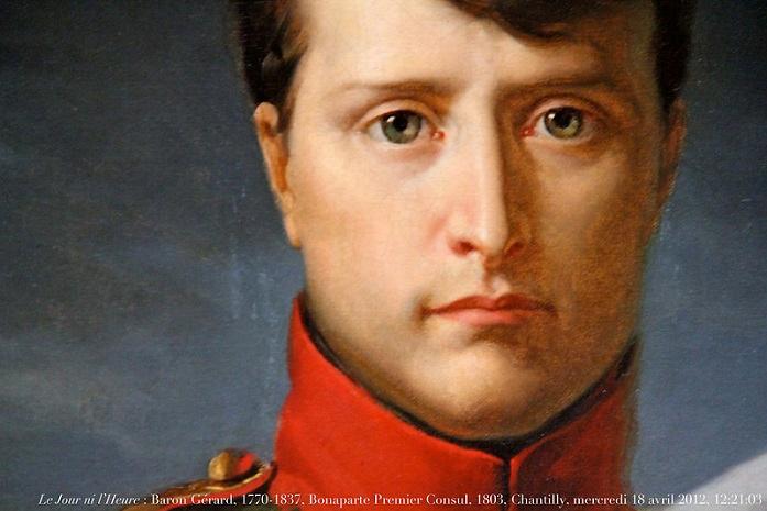 il s'agit d'un portrait de napoleon bonaparte