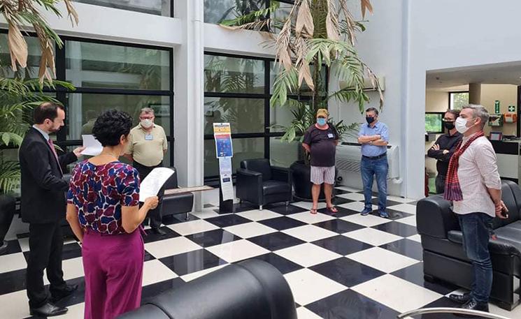 proclamation des résultats de l'élection consulaire au Cambodge