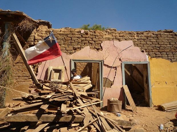 une église s'est effondrée après un tremblement de terre au chili
