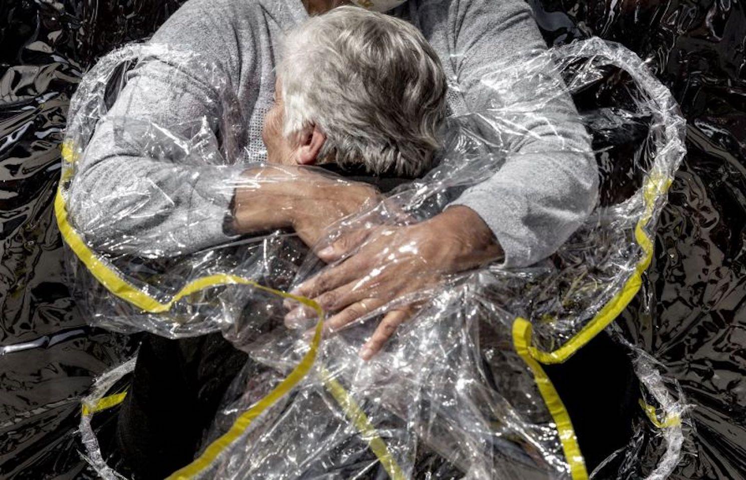 L'une des photos de l'exposition du World Press Photo 2021 au Mattatoio