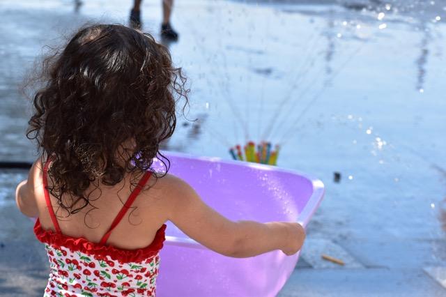 Un enfant en summer camp