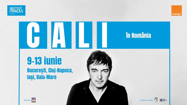Le chanteur Cali en tournée en Roumanie