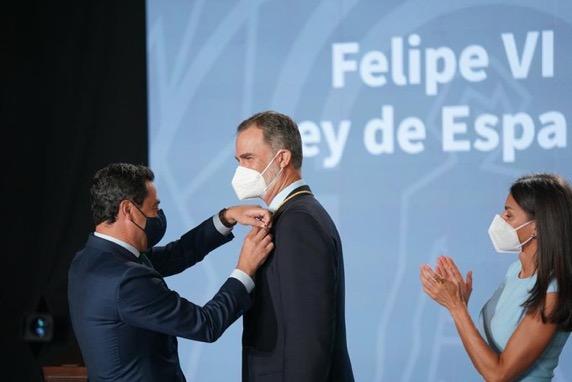 Décoration du roi Felipe VI d’Espagne