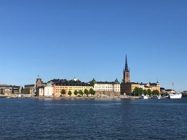 vue de gamla stan Stockholm