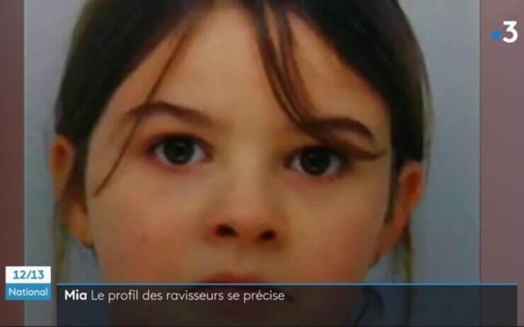 Portrait de la jeune Mia, enlevée le 13 avril 2020