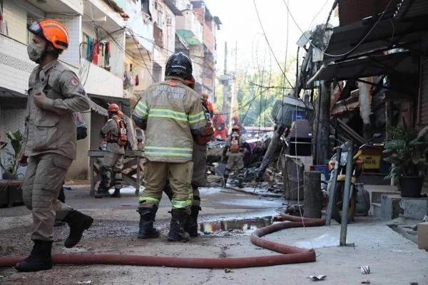 Immeuble effondré à Rio das pedras, Rio de Janeiro