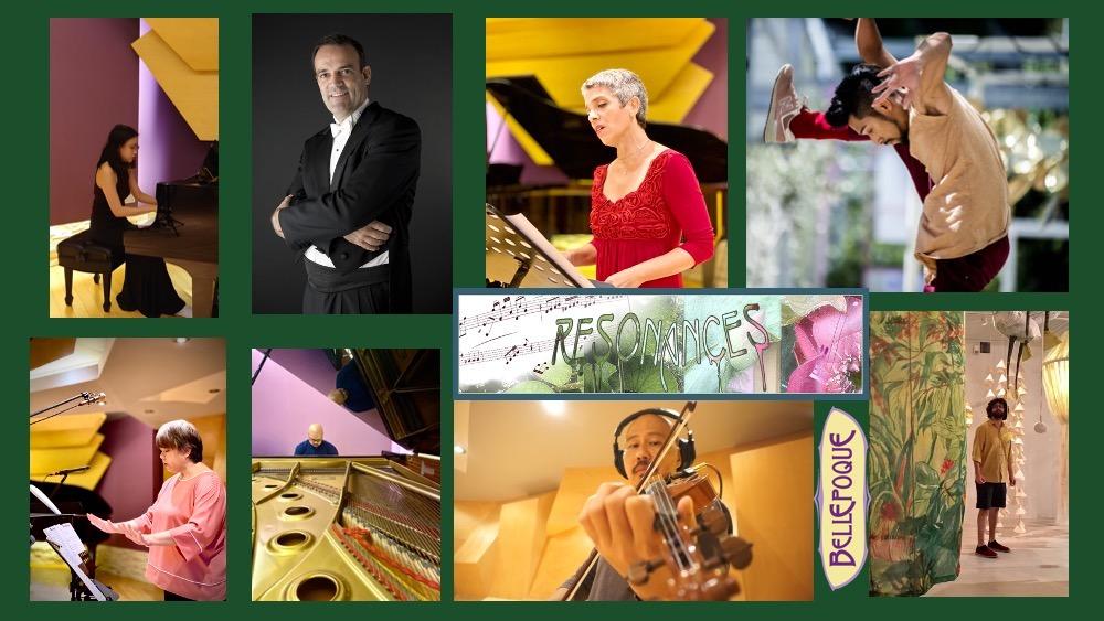 cast du spectacle resonances de la Cie Bellepoque