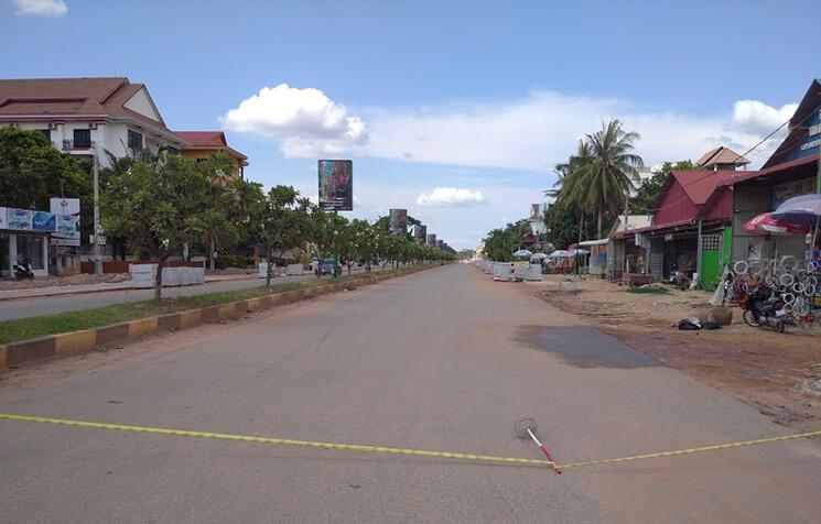 Siem Reap lors du dernier confinement