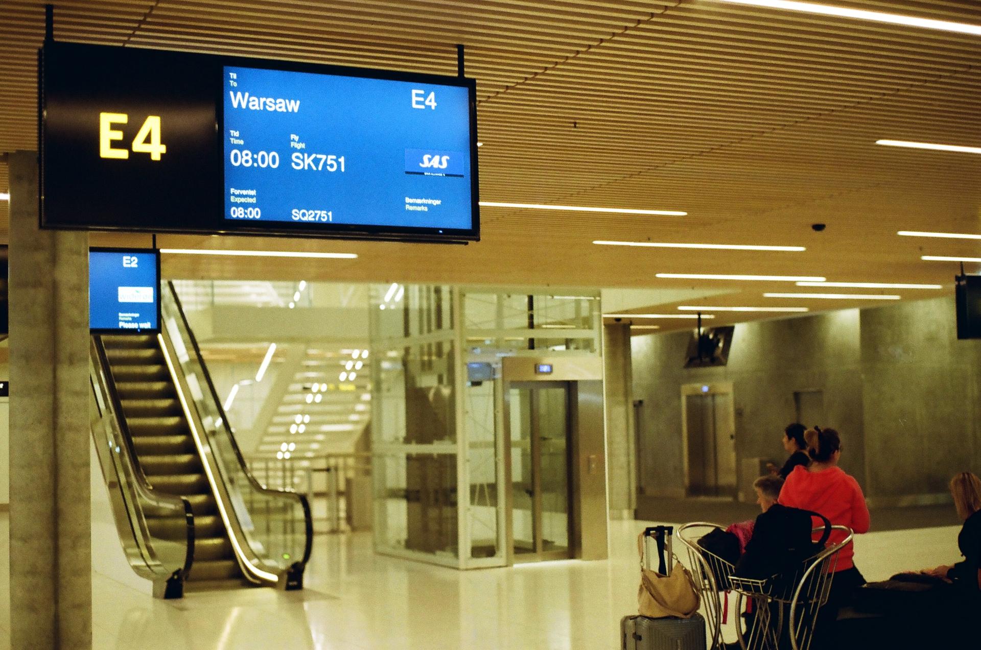 l'aéroport de Copenhague