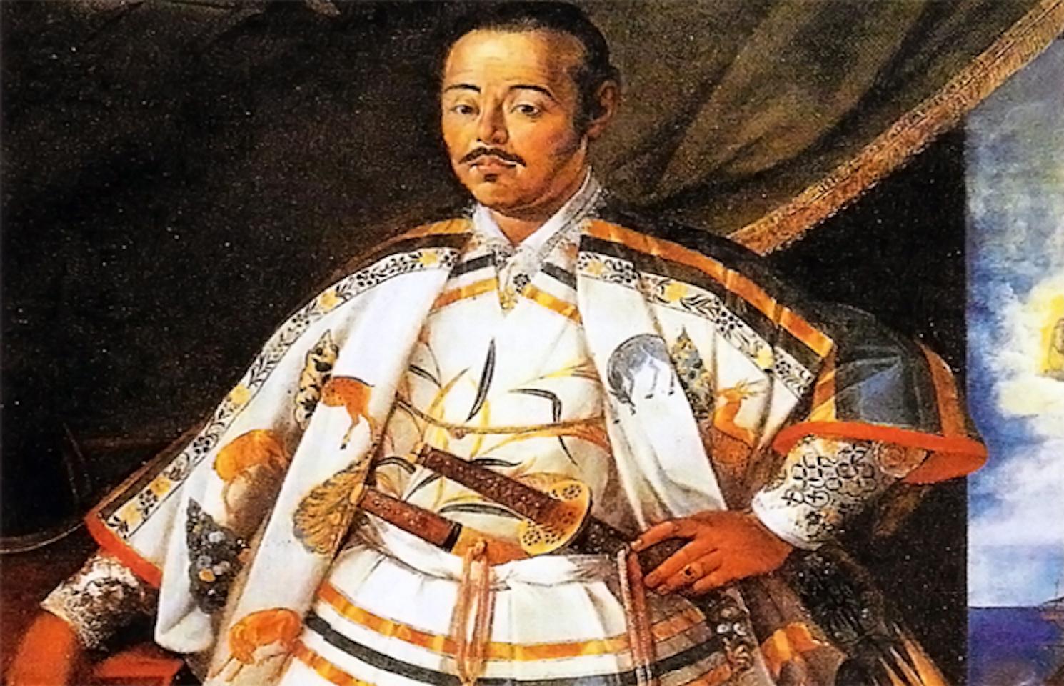 Tableau d'un samouraï au Vatican