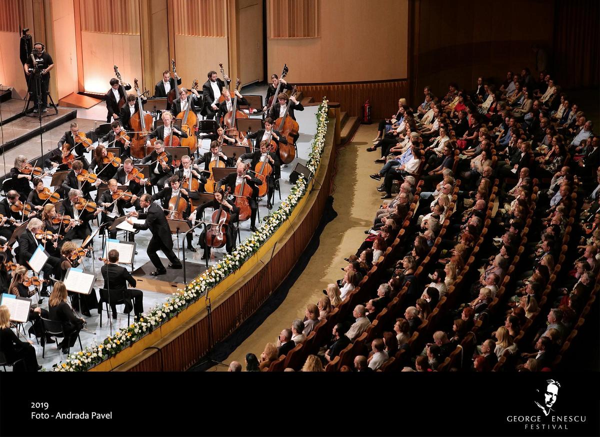 Représentation lors du festival roumain George Enescu