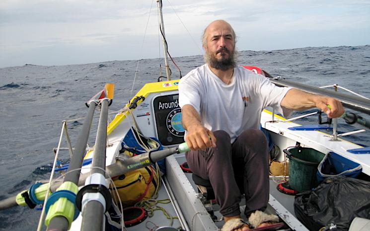 traversée états unis Hong Kong à la rame