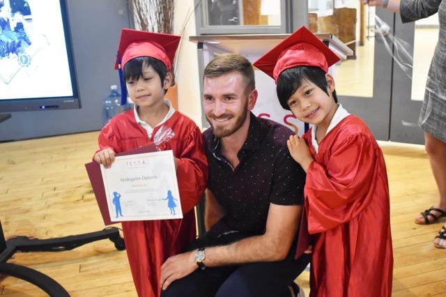 Kindergarten graduation à Tessa International School