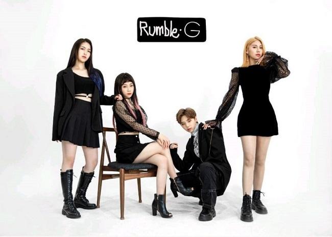 Le groupe de K-Pop Rumble G