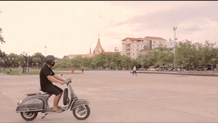 Vespa electerique modifié par Volta