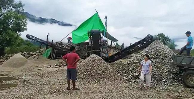 aéroport Nogmung Putao Kachin Birmanie