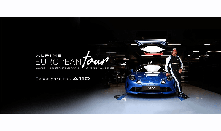 fernando alonso et la Alpine A110