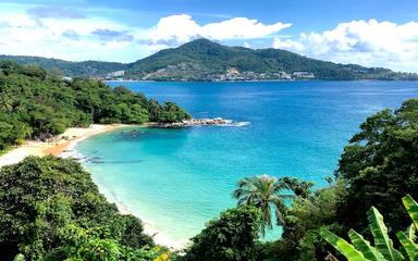 Plage de Phuket voyage sans quarantaine