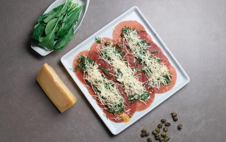 Carpaccio d'agneau au fenouil