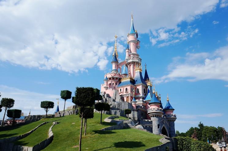 Photo du chateau disneyland