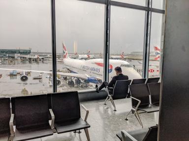Aéroport Angleterre vol British Airways