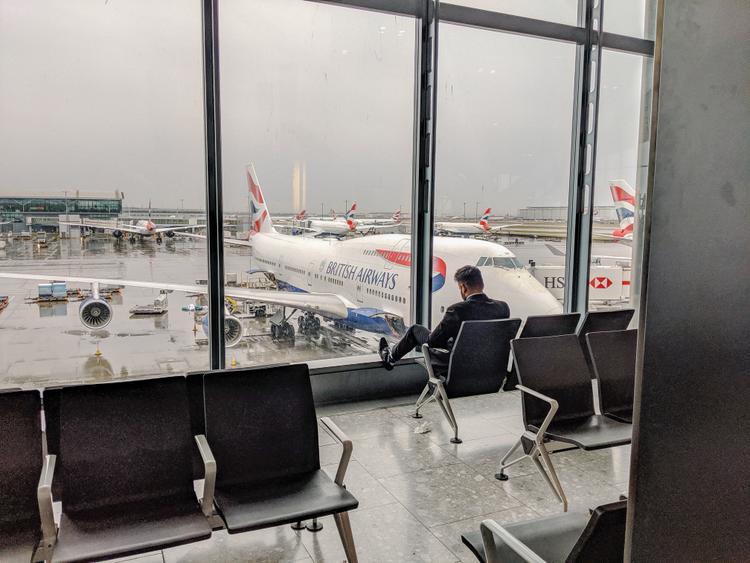 Aéroport Angleterre vol British Airways