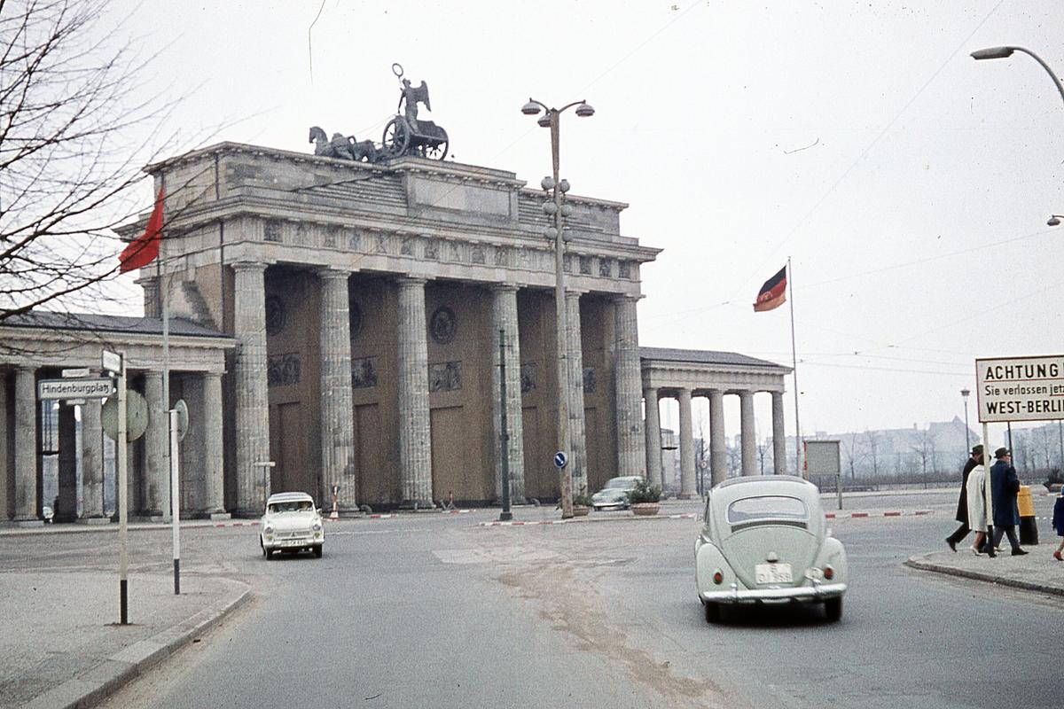 Brandenburger Tor en 1961