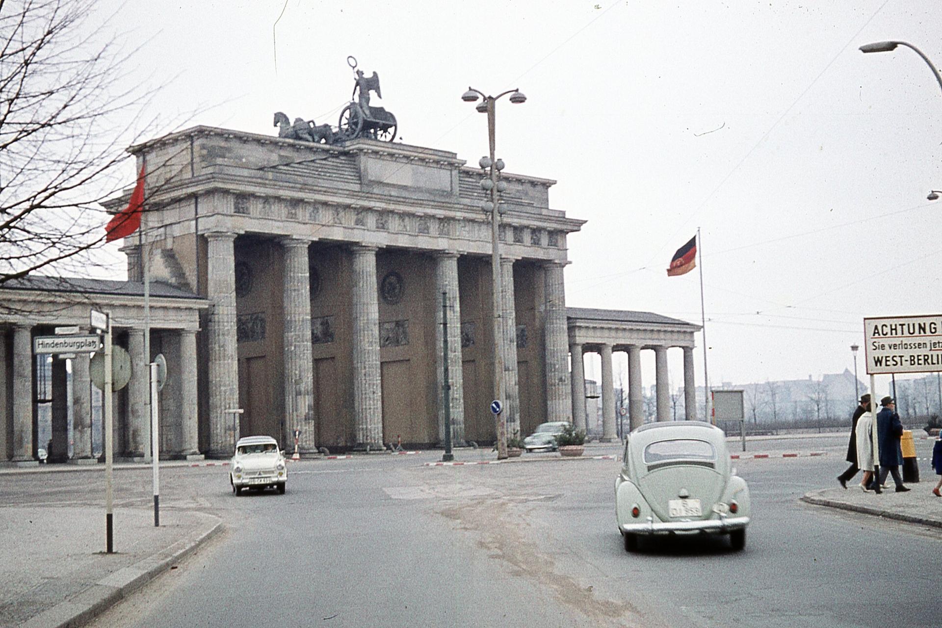 Brandenburger Tor en 1961