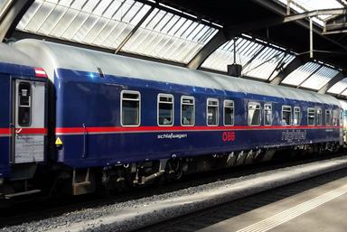 Un train de nuit en Allemagne