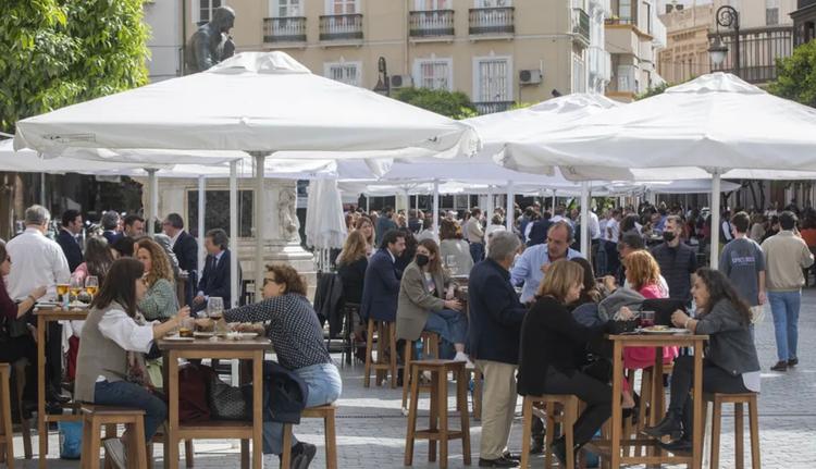 Terrasse de bar Séville Andalousie