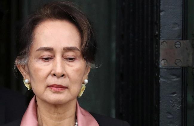 Une photo de Aung San Suu Kyi