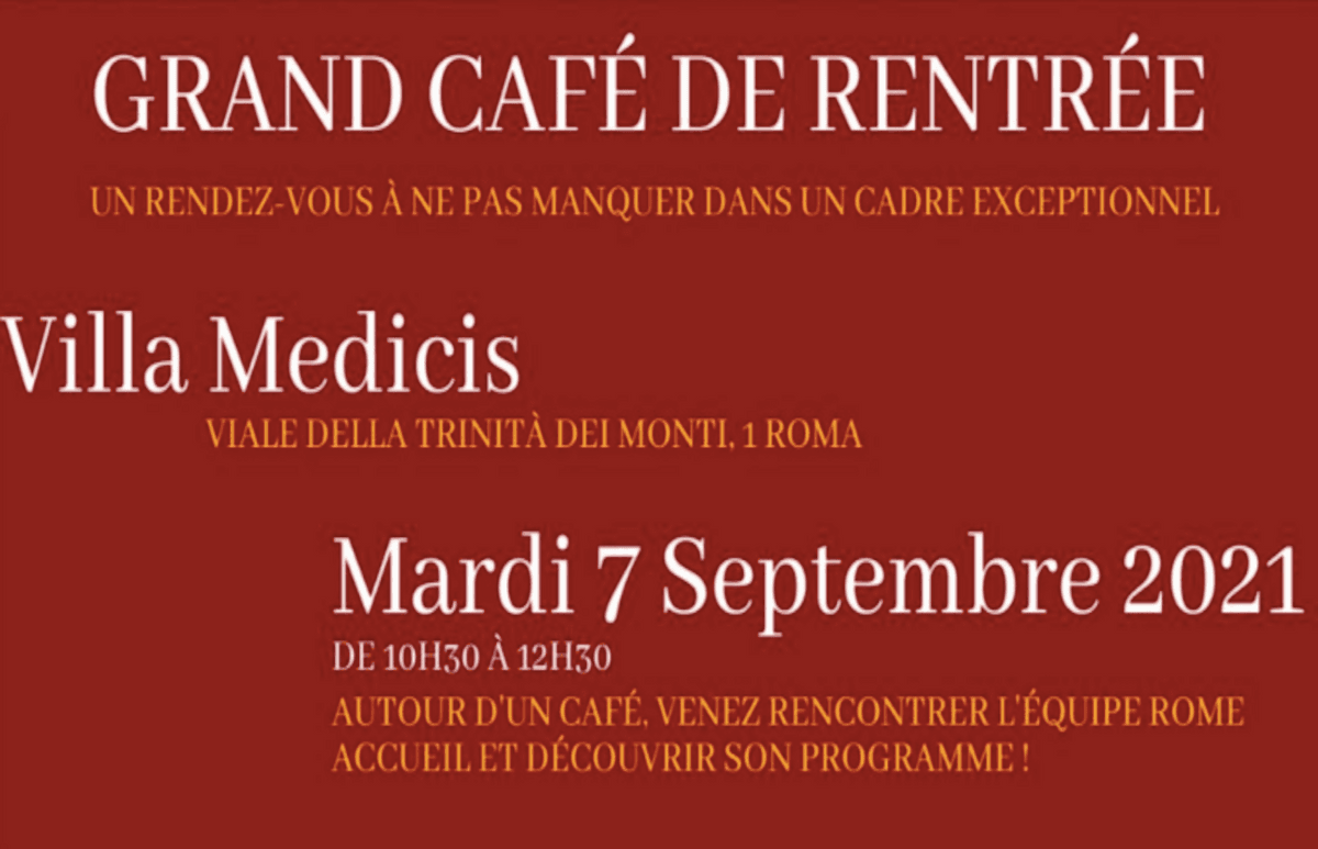 Affiche de l'événement de Rome Accueil