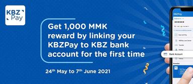 Une publicité pour KBZ Pay en Birmanie