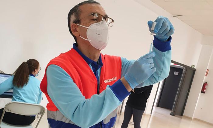 Vacunación en el área sur de Córdoba